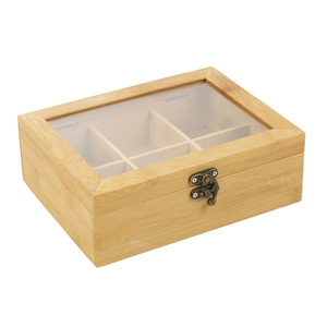 China Suppliers Wooden Gift <strong>Box</strong> Packaging <strong>Tea</strong> <strong>Box</strong> - Product Image 2
