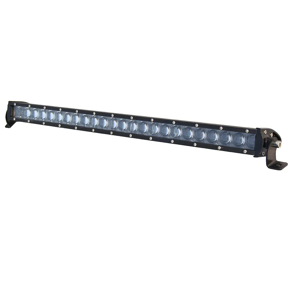 Auto Parts 25 pollici Singola Fila Led Light Bar Impermeabile 4x4 Riflettore 120 w Ha Condotto La Barra Chiara