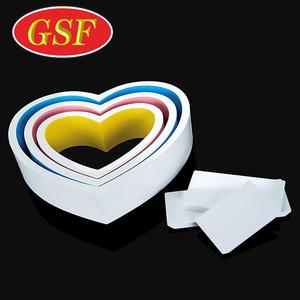 Étagère <span class=keywords><strong>murale</strong></span> <span class=keywords><strong>ronde</strong></span> en bois personnalisée en forme de cœur pour articles de décoration - Product Image 4