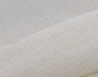 Tissu ignifuge FR pour matelas et barrière, 65% Modacrylique, 35% Fibre de verre, 100% Polyester, pour la protection contre le feu