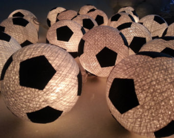 Из светодиодов футбол ну вечеринку декоративные строка