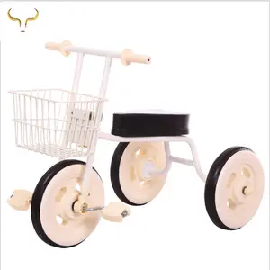 Sepeda Roda Tiga Anak-anak, Gaya Jepang Sederhana Mode/3 Roda Sepeda Roda Tiga Logam Anak-anak Sepeda Roda Tiga Cantik Di Jepang
