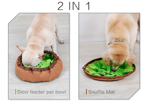 Doglemi New Styles Pet Enrichment Activity Pet <strong>Snuffle</strong> <strong>Mat</strong> Food Game Blanket Training Nose Work <strong>Snuffle</strong> <strong>Mat</strong> for Dogs - Product Image 4