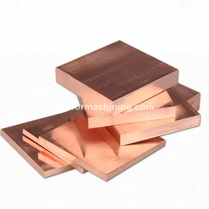 Plaques de rechange en cuivre EDM, assiettes, blocs, barres, tiges sans oxygène, 99.95% à 99.99% Cu