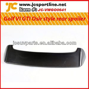 golf mk6 GTI spoiler para vw golf vi gti mk6 osir estilo tronco de carbono labio - Product Image 1