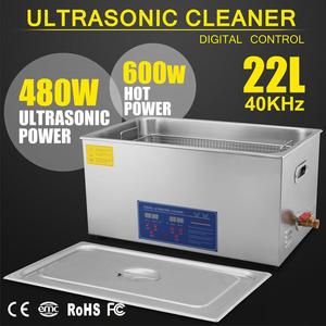 22L Nettoyeur À Ultrasons Numérique Kit <span class=keywords><strong>Bain</strong></span> à Ultrasons Minuterie De <span class=keywords><strong>Nettoyage</strong></span> De Bijoux - Product Image 3