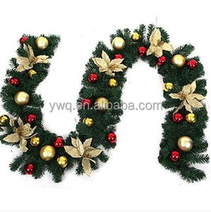 Producto de Navidad colorido Artificial, guirnalda de oropel de Feliz Navidad para la venta - Product Image 1