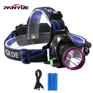 1000LM T6 LED Headlight 3-Mode Zoom Headlamp Waterproof Head Torch Camping Frontal Lantern Hunting Flashlight