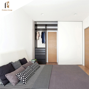 <span class=keywords><strong>Australie</strong></span> populaire personnalisé Mélamine MDF Chambre Armoire garde-robe de luxe design 3 armoire à portes coulissantes - Product Image 6