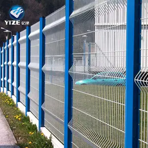 Belle clôture en treillis métallique pliable et extensible durable