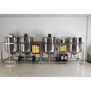 Máquina de refinação de óleo comestível, agente desodorizador de legumes, refinador, equipamentos de refinação