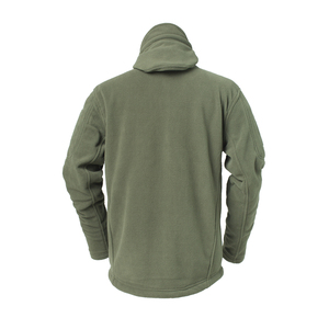 Wholesale Drop Shipping Casual Hooded Zipper Custom Tactical Fleece <strong>Jacket</strong> Men - Product Image 2