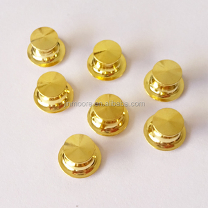 Deluxe Flat Top Brass Khóa Pin Trở Lại Ly Hợp Phụ Tùng Men Pin Trở Lại - Product Image 3