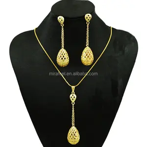 Fashion style african dubai 18k gold delicate earrings pendant guangzhou pendant wholesale