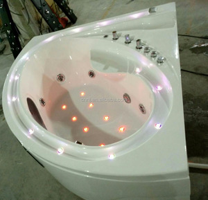 Klassischer Whirlpool <span class=keywords><strong>Massage</strong></span> Acryl Badewanne mit LED - Product Image 6