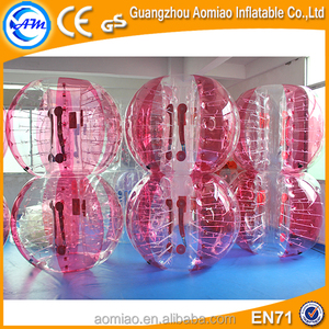 2016 Mejor venta 100% TPU inflable gigante del vientre bump bola, bola de la burbuja de fútbol - Product Image 6