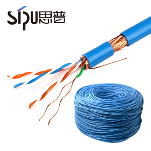 Sipu mejor precio 26AWG-23AWG CCA CAT5e/Cat6/cat6a/cat7 precio <span class=keywords><strong>por</strong></span> <span class=keywords><strong>Metro</strong></span> <span class=keywords><strong>Ethernet</strong></span> cables <span class=keywords><strong>de</strong></span> red informática - Product Image 6