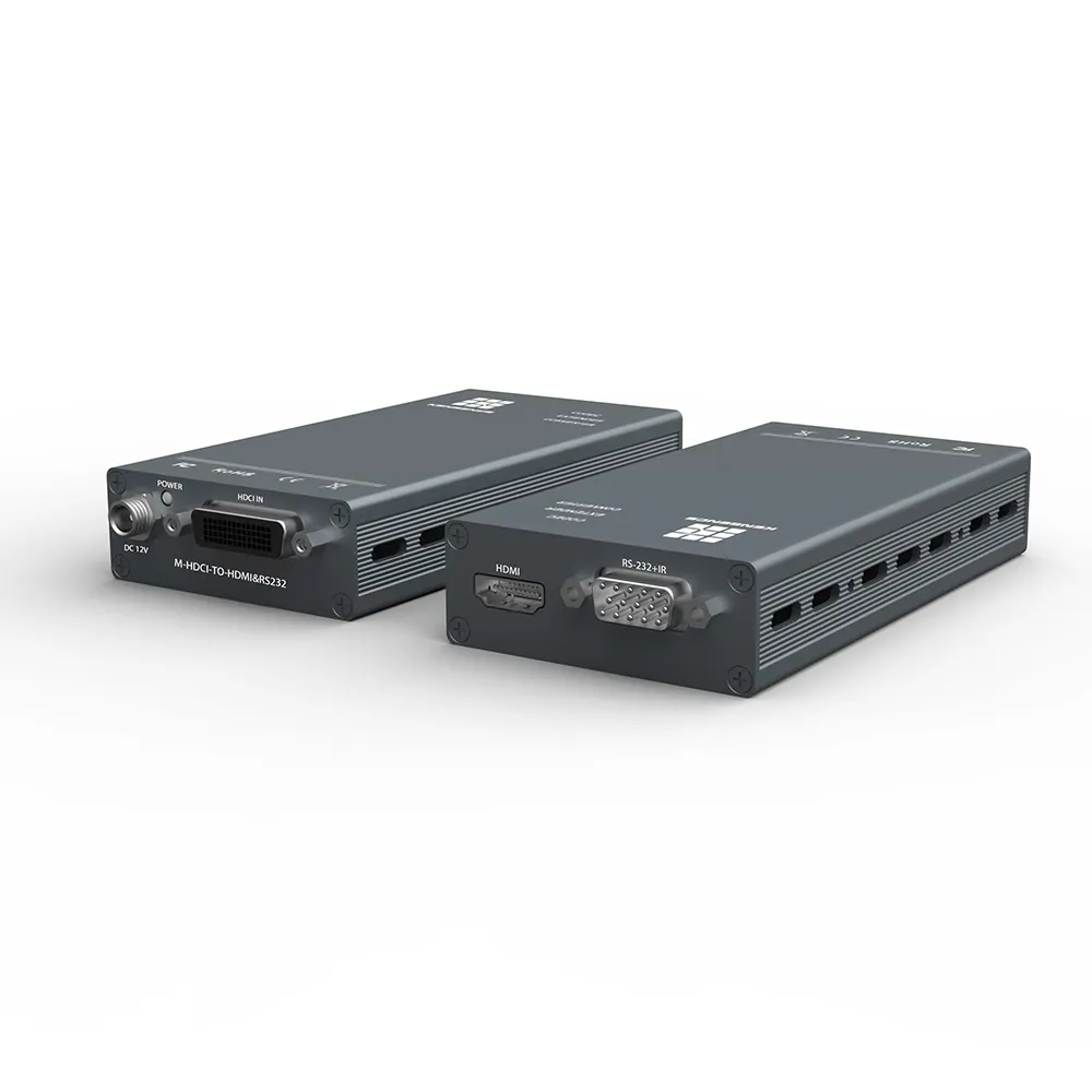 POLYCOM eagle kamera konverter konvertieren HDCI zu HDMI & RS232 signale, HDMI in und HDCI signal aus, unterstützung RS232 signal übertragung
