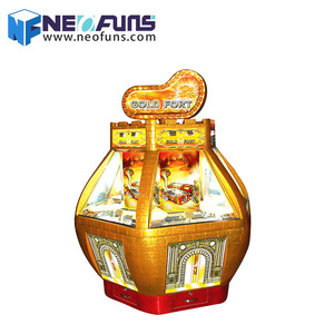Fortino in Metallo Dorato di Alta Qualità per Giochi Arcade con Gettoniera, Eccellente Giocattolo a Spinta - Product Image 2