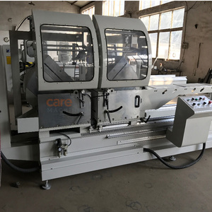Aleación de <span class=keywords><strong>aluminio</strong></span> sección <span class=keywords><strong>tronzadora</strong></span> de dos cabezas máquina de fábrica - Product Image 5