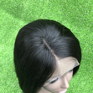 Parrucca taglio <span class=keywords><strong>bob</strong></span> capelli umani frontale in pizzo con capelli del bambino parrucche diritte per capelli umani <span class=keywords><strong>bob</strong></span> corto - Product Image 6