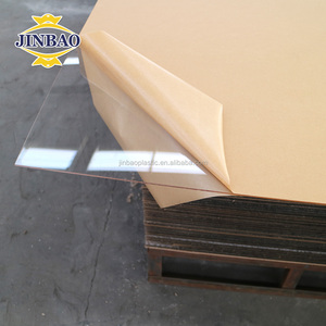 JINBAO Akuarium Fleksibel, Lembar Kaca Fleksibel Akrilik Plexi Transparan Bening 1X2M - Product Image 1