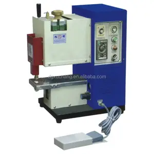 leather shoes hot melt folding edge gluing machine