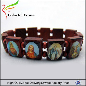 Exportación Alibaba joyería santo católico pulseras - Product Image 3