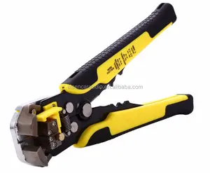 8 inch Self-adjusting Wire Cable Stripper Plier Industrial Stripping Crimping Plier Cutting Tool with Pro Touch Grips