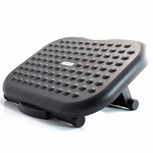 ที่วางเท้าตามหลักสรีรศาสตร์ทำจากพลาสติกปรับความสูงได้แบบพกพาสำหรับสำนักงาน - Product Image 2