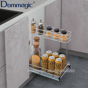 <strong>Kitchen</strong> <strong>Cabinet</strong> Pull Out Basket for Under-sink <strong>Corner</strong> <strong>Storage</strong> - Product Image 1