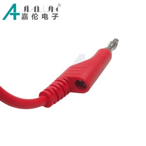 JIALUN 4MM Bananen stecker an Bananen stecker Kabel Silizium draht Multimeter Sonde <span class=keywords><strong>Test</strong></span> kabel Kabel - Product Image 3