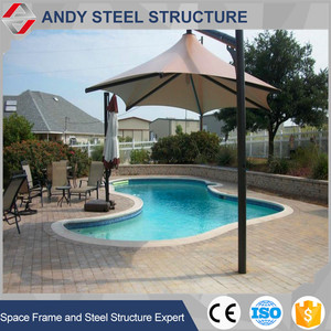 Trung Quốc Kết Cấu Thép nhà máy nhanh chóng cài đặt thiết kế độ bền kéo cấu trúc màng hồ bơi đổ pvdf cấu trúc màng mái - Product Image 5