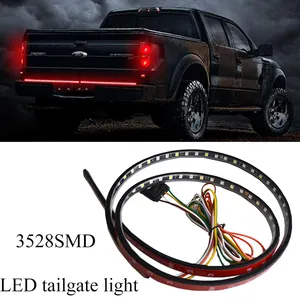 150センチメートルCar LED Tailgate DRL Flexible Strip Light Brake Turn Signal Lamp BarためTruck