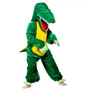 Cheap Soft Plush Green Crocodile Mascot Costumes