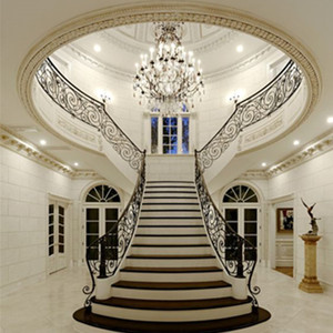 Conception de garde-corps d'escalier en métal préfabriqué pour <span class=keywords><strong>terrasse</strong></span> extérieure bon marché - Product Image 6