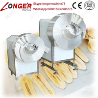 Hoge Efficiëntie Plantain Chips Snijmachine Banaanchips Machines