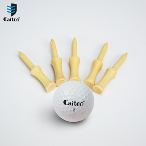 Marca Caiton nuevo diseño alta calidad Popular corto Castillo de madera golf tee fabricante Golf límite Tee madera - Product Image 1