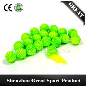 2000 unids por el cartón. 68 calibre Soluble en agua PEG Paintballs sandía raya Biodegradable Paintballs - Product Image 2