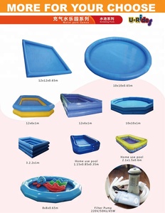 वयस्कों और बच्चों के लिए जमीन के <span class=keywords><strong>inflatable</strong></span> पूल के ऊपर उच्च गुणवत्ता वाला बड़ा आयताकार आयताकार - Product Image 5