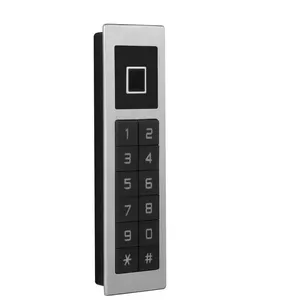 Smart Magnetic Biometric Fingerprint Cabinet Lock Edelstahl