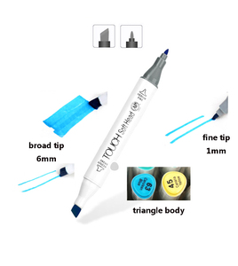Di alta Qualità 60 Colori <span class=keywords><strong>Feltro</strong></span> Punta Marker <span class=keywords><strong>Per</strong></span> Artista Pittura A Base di Alcool - Product Image 2