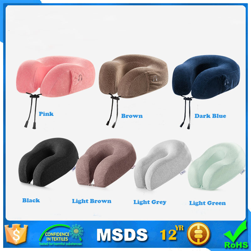 Горячие Продажи Пены Памяти Формы U Шеи Сжимаемой Подушке