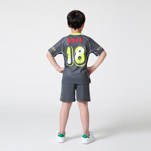 OEM Blank Kids Team Fußball uniformen Neues Design Kids Soccer Wear Lieferant <span class=keywords><strong>Jersey</strong></span> Thailand