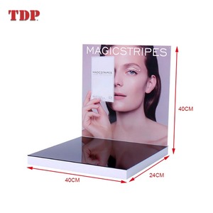 Cosmetic Display Stand Rack Custom Design Shop Retail Countertop Advertising Acrylic Cosmetic Makeup Display Stand Cosmetic Holder Display Rack