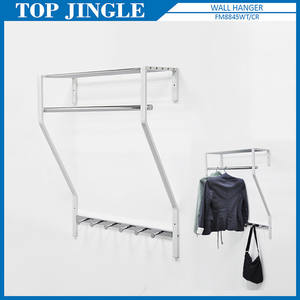2015 nuevo diseño muro ropa montados en rack percha - Product Image 5