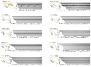 Polyurethane उच्च गुणवत्ता सुंदर सस्ते सजावटी पु क्राउन मोल्डिंग - Product Image 4