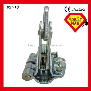 Agarradera de cuerda de acero de seguridad Industrial, chapada en Zinc, para pararrayos de caída de cuerda de 16mm - Product Image 3