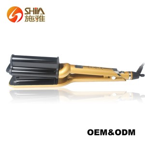 Fer à friser professionnel à triple canon Hot Tools en céramique et tourmaline pour ondulations profondes - Product Image 4