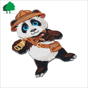 Miếng Dán Thêu Hình Gấu Trúc Ép Nhiệt Rẻ Chất Lượng Cao Theo Yêu Cầu Bán Trực Tiếp Từ Nhà Máy - Product Image 4